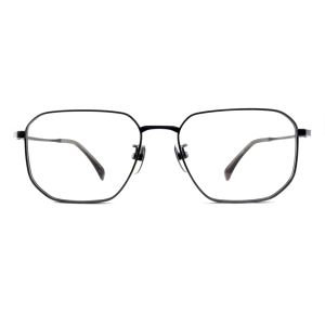 TF3364 Lightweight Titanium Eyewear Frames , Durable Rectangle Eyeglass Frame