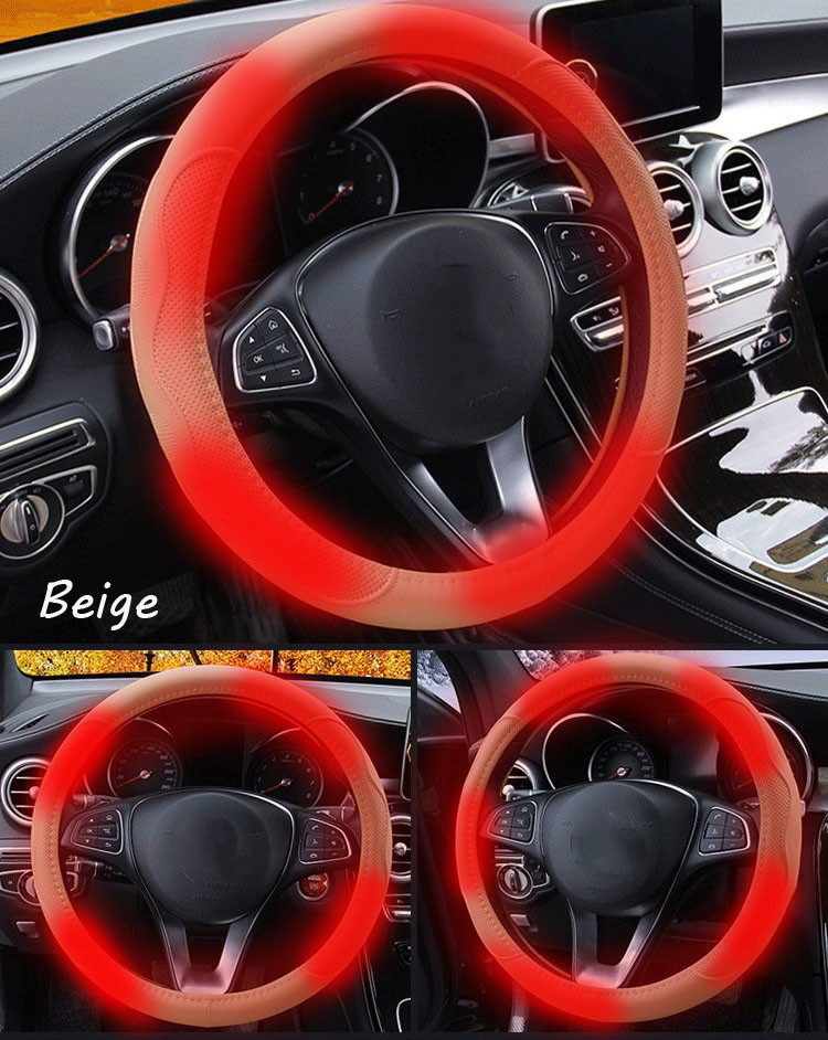 Far Infrared USB Heated Steering Wheel Cover For Car OEM ODM
