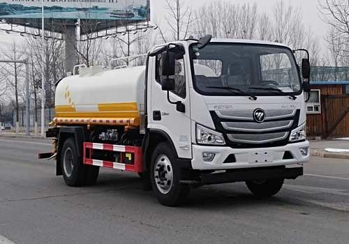 6.0 Cubic Meter Tank Tunnel Cleaning Truck Highway High Speed Guardrail Cleaning