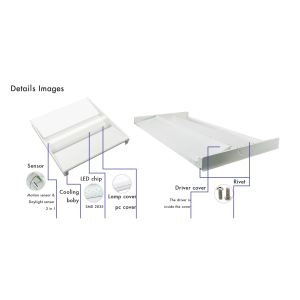 China High Lumen Led Troffer Light Dimmable 2x2 Led Troffer 3000k on sale