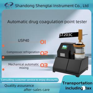  ST203C Automatic Drug Coagulation Point Instrument Polyethylene Glycol Acetic Acid Coagulation Point Detection Manufactures