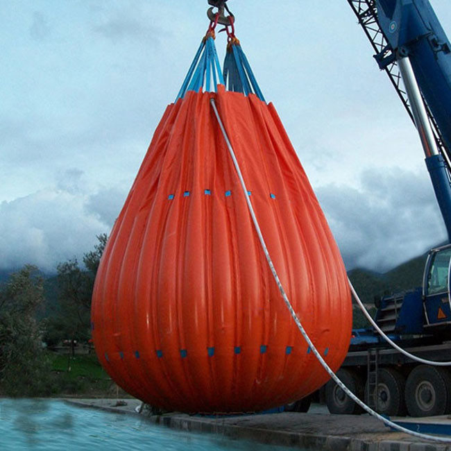 Offshore Structures Crane Test Water Bags , Top Notch PVC Proof Load Test Water Bags