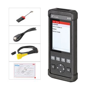 Launch Creader 619 Code Reader Full OBD2 / EOBD Functions Support Data Record
