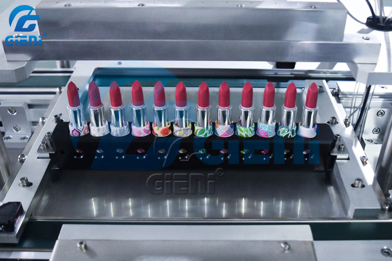 Semi Auto Lipstick Releasing Machine With Container Screwing Device