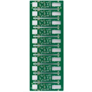 HASL 1OZ Bare Printed Circuit Board Two Layer Basis 1.2mm Thick