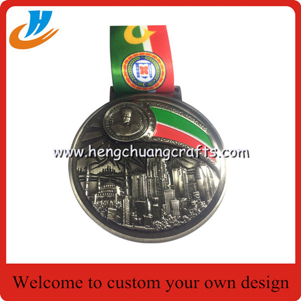 Soft enamel metal medals,high quality metal medals with custom your own logo