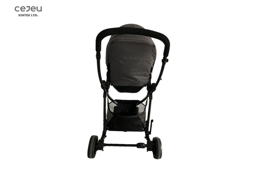 Foldable Lightweight Baby Stroller With Adjustable Seat Back
