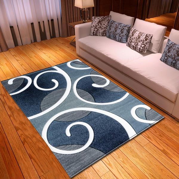 Quality Colorful striped checkered new large carpet supply wholesale feather ins style bedroom floor mats for sale