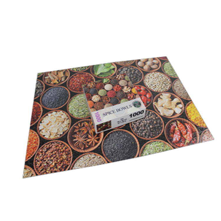 2.0mm Beans Paper Jigsaw Puzzle 1000 Pieces Personalised For Gift