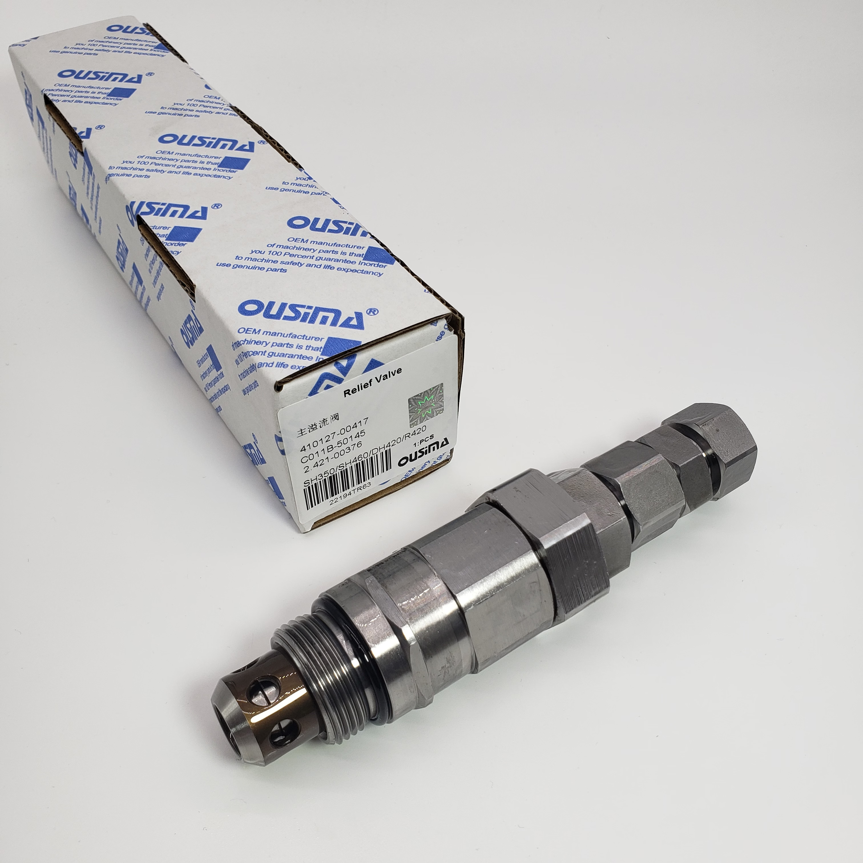 410127-00417 C11B-50145 2.421-00376 Relief Valve For DH420 HD1430 R375 SH350 SH460 DX480