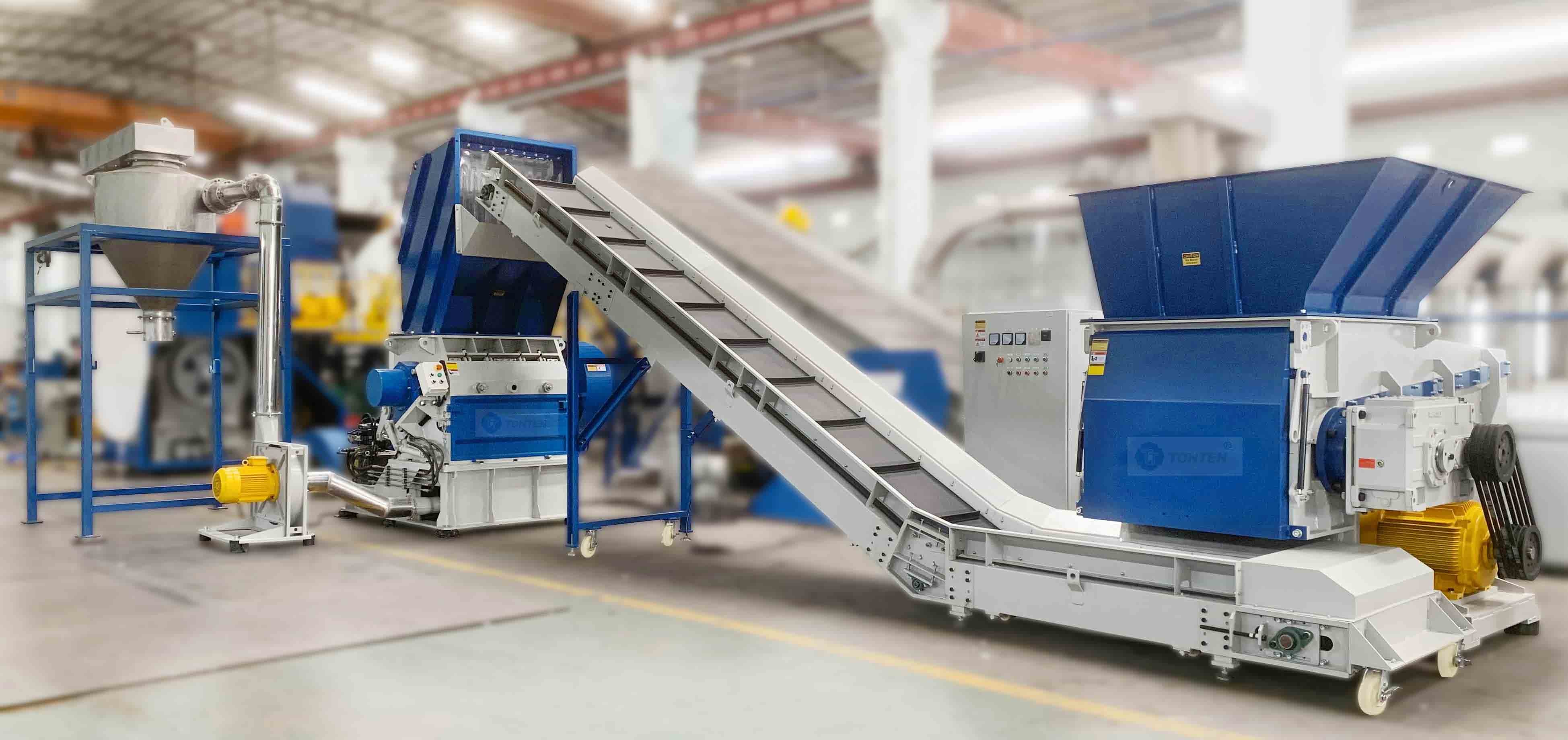 PP PE PVC Foam Melting Granulator Machine Film Pelletizer Granule Machine