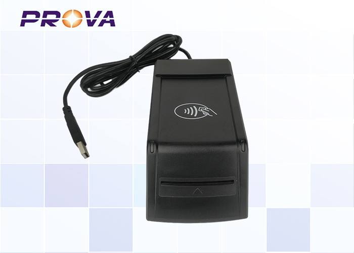 ISO7816 PCSC Smart 200mA I Card Reader For Supermarket Payment