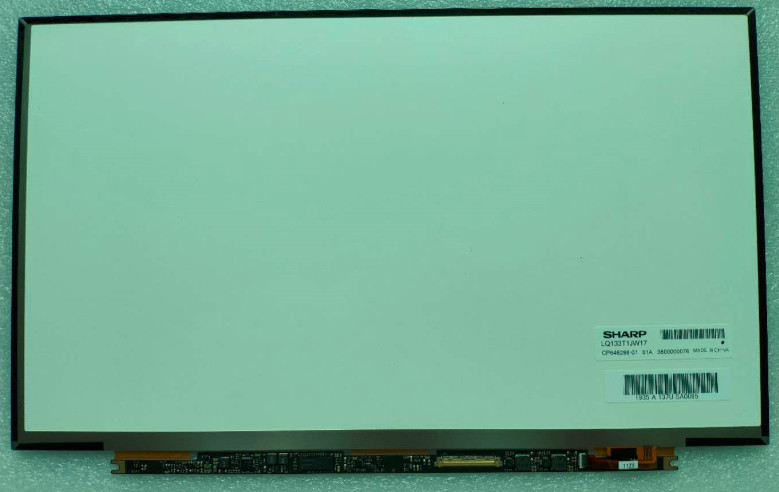 13.3" LCM 2560×1440RGB 350cd/m² LQ133T1JW17 Sharp TFT LCD Display