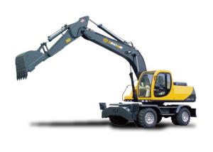  Earth Moving Machinery 15ton Wheeled Excavator Cummins Engine For Building Construction Manufactures