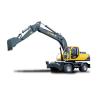 Buy cheap Earth Moving Machinery 15ton Wheeled Excavator Cummins Engine For Building from wholesalers