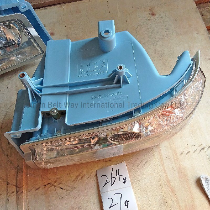 Sinotruk HOWO Dump Truck Spare Part Head Lamp Left Wg9716720001