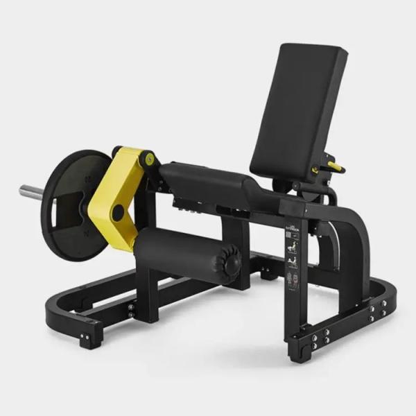 Gym Equipment Weight Adjustable Glute Shins Seated Workout Plate Loaded Leg