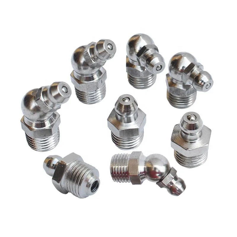 Stainless Steel Grease Nipple 8mm Auto Pipe Nipple Grease