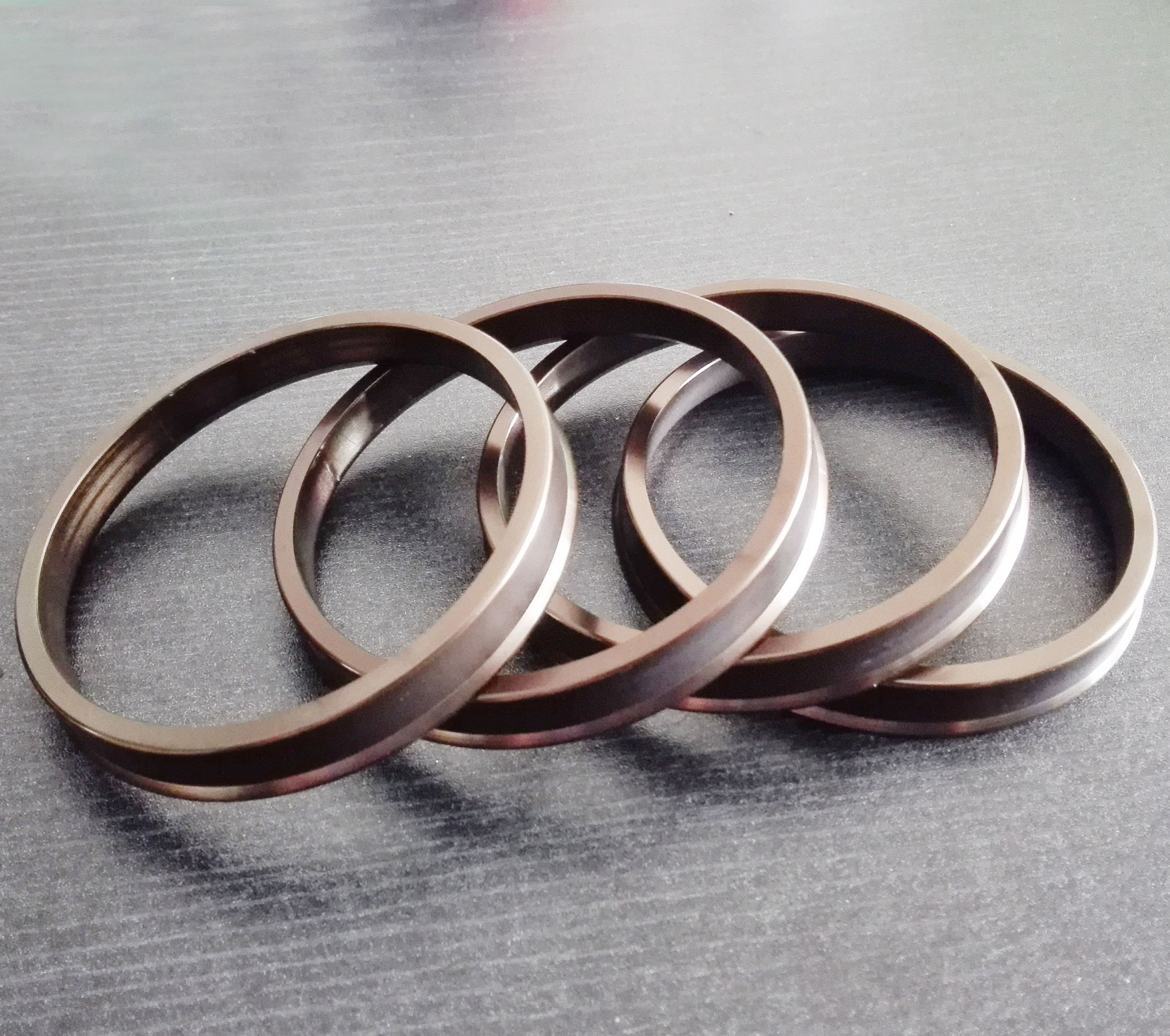 CNC Machined Super Thin Aluminum Hub Ring With Anodize Coatings For Wheel Tuning