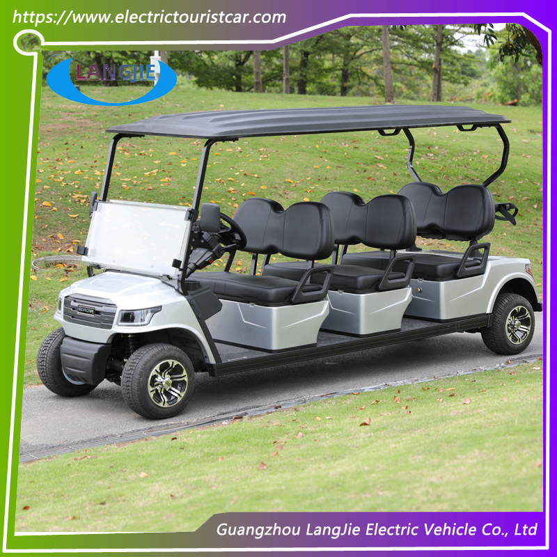 6 Passengers Electric Club Car For Hotel Reasort Club Car Electric Transportation