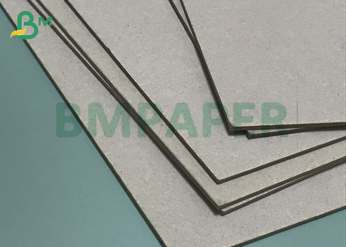 Recycled Pulp Strong 850gsm 1250gsm Straw Grey Paper Board Sheets For Sturdy Box