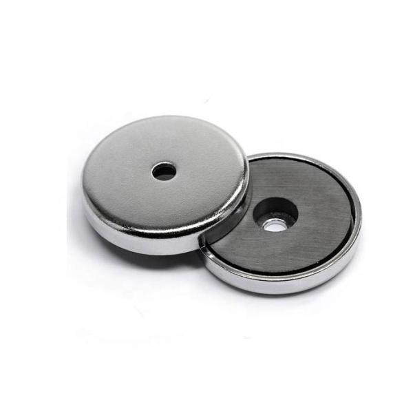 ±1% Ferrite Magnetic Fastener Round Base Pot Magnet for General Tools Instrument