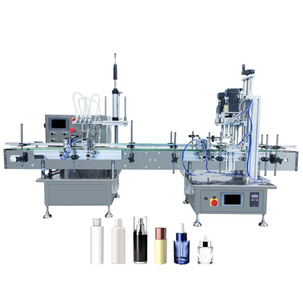 Quality Straight Line 0.8KW Liquid Filling Machine Automatic 1000ml for sale
