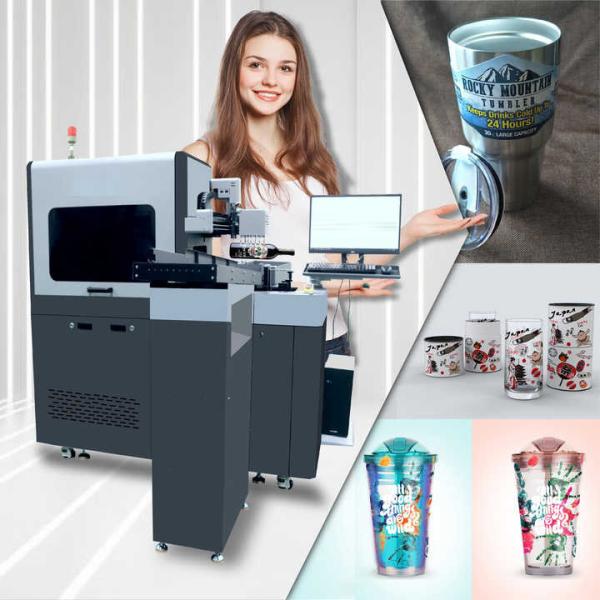 Customizable Printing Length 10-270mm Cylinder UV Printer For Cylindrical