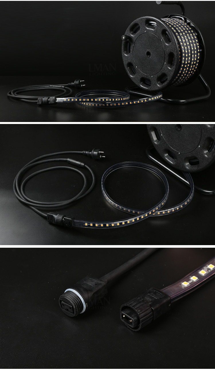 Wholesale Outdoor Customizable Length 5m 10m 20m SMD 2835 180leds/M IP67 Waterproof LED Light Strip