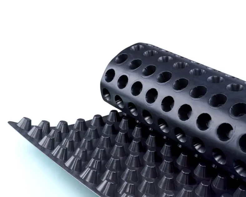 Green Roof HDPE Dimpled Drainage Sheet 2m Length 12-60mm Thickness Earthwork Product