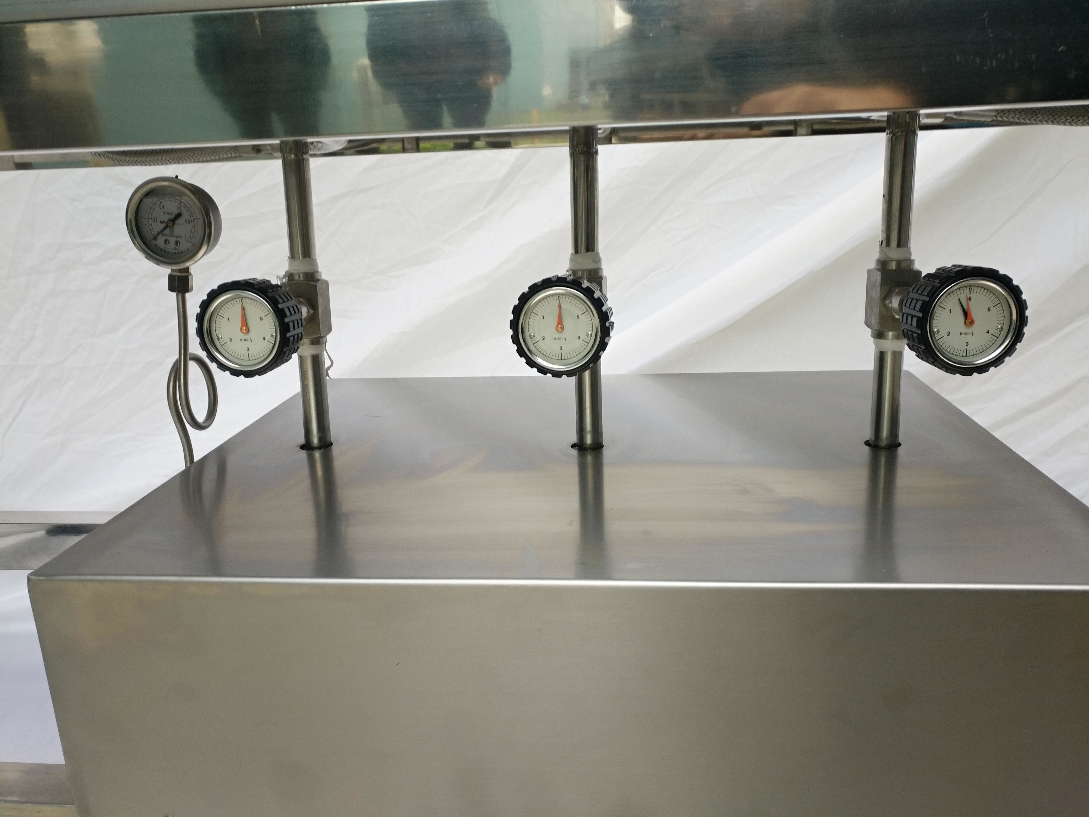 Newest factory produce steam bottle tunnel/semi automatic labeling machine