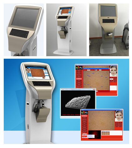 Distributors Wanted Facial Skin Analyzer Machine for Skin Testing/Digital Skin Moisture Analyzer
