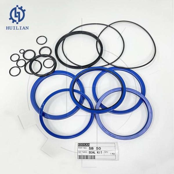 SOOSAN Hydraulic Breaker Parts Seal Kit SB50 SB60 SB70 Rock Hammer Oil Seal