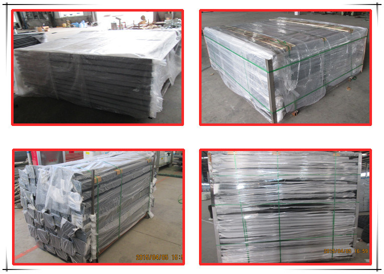 China Powder Coated Outdoor Security Fence/ Steel Fence