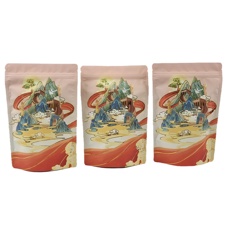 Wholesale Plastic Bag Zipper Packaging For Food Smell Proof Bags with Logo Resealable Mylar Bags for Spice
