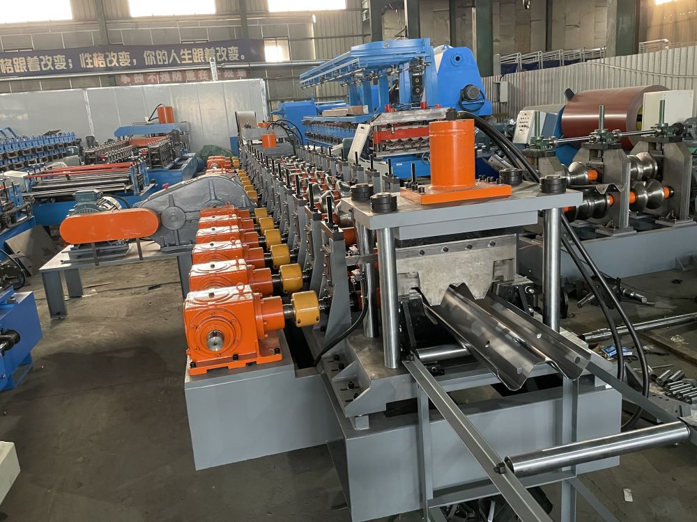 Triple Layer Roof Sheet Roll Forming Machine Corrugated Tile