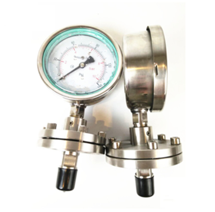 High Accuracy Mini Digital Pressure Gauge Bar Diaphragm Pressure Gauge Sensor