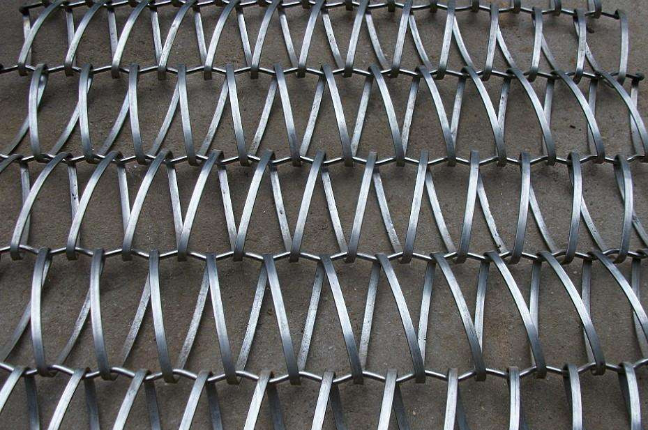 Fruit Industry Stainless Steel Wire Belt High Speed Alkali Resisting ISO9001