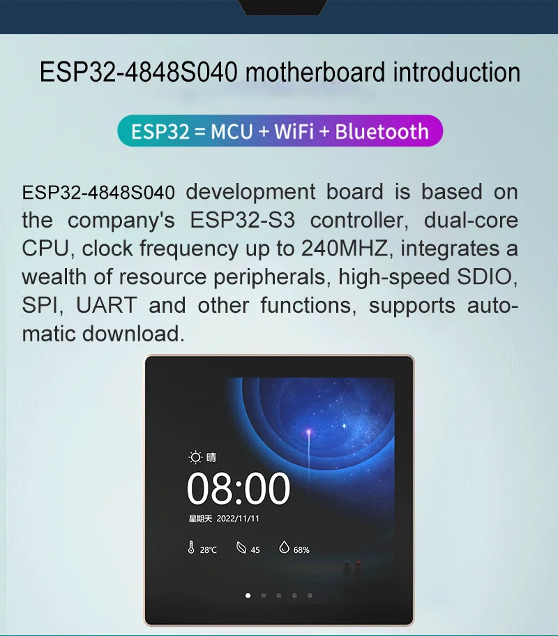 Experience Power of ESP32 Display Module - SKU ESP32-4848S040C I Y 3