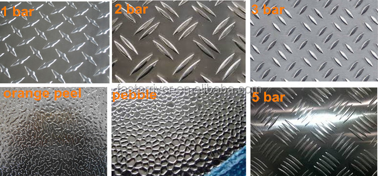 Fast Delivery 1060 3003 Chequer Aluminum Checkered Sheets Checked Pattern Plates
