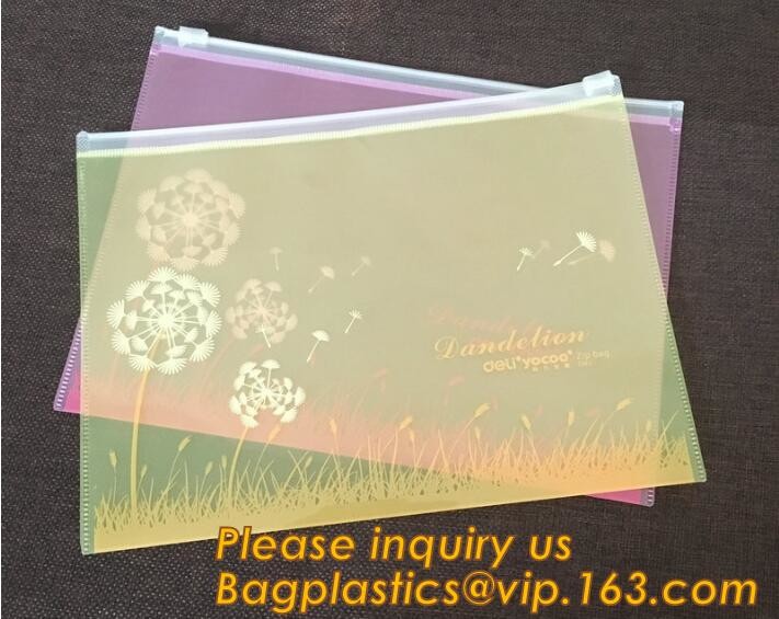 Plastic Bag OEM Custom PVC Loop Handle Image Printed Plastic Shopping Bag,Promotional Clear Waterproof Plastic Cosmetic