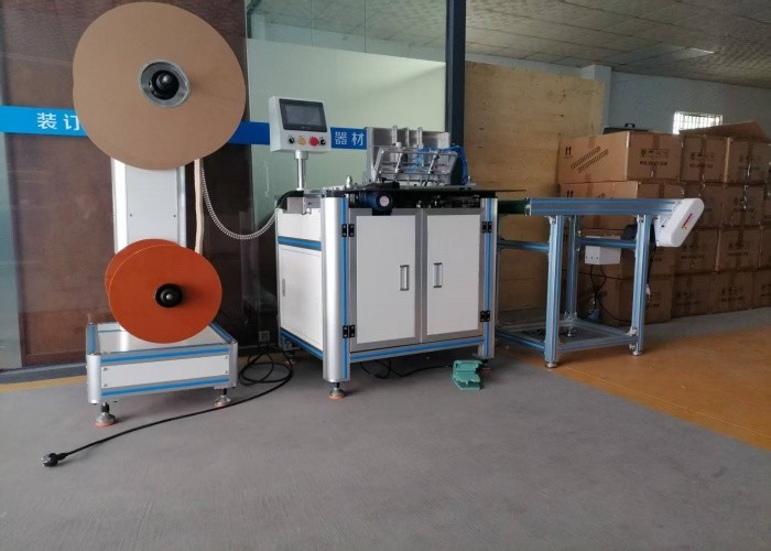 DWC-520 Semi Automatic Double Loop Notebook Book Calendar Metal Coil Making Machine Electric Wire O Spiral Binding Machine