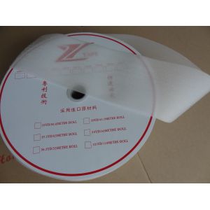 Clear Nylon Hook And Loop Tape Roll Fastener Silk Screen For Clearing Articles