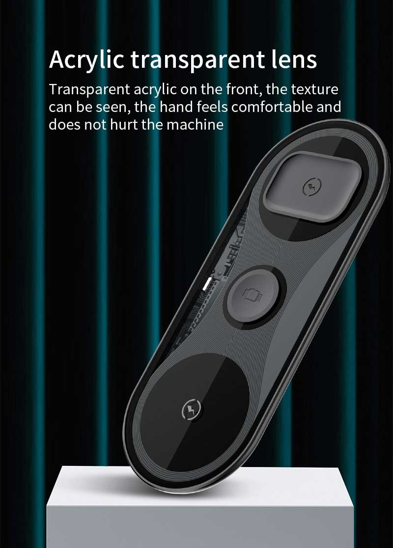 15W 3 In 1 Wireless Charging Stand For Apple Watch IPhone Airpods