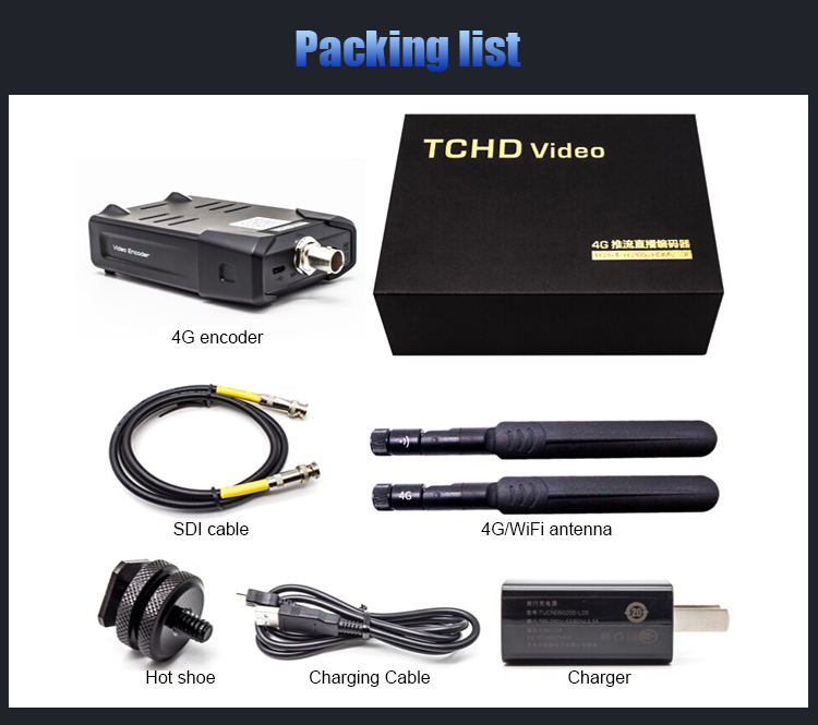 WiFi SDI Video Encoder Maximum Support for 1080p60 Video Resolution for Market in 2020
