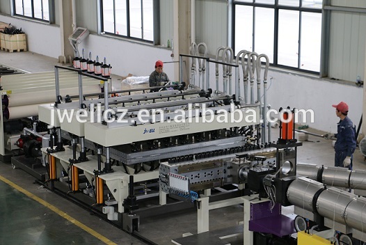 JWELL-PP hollow building template board Production Line
