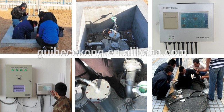 Guihe manufacturer Automatic Tank Gauges, Magnetostrictive probe, diesel fuel tank sensor