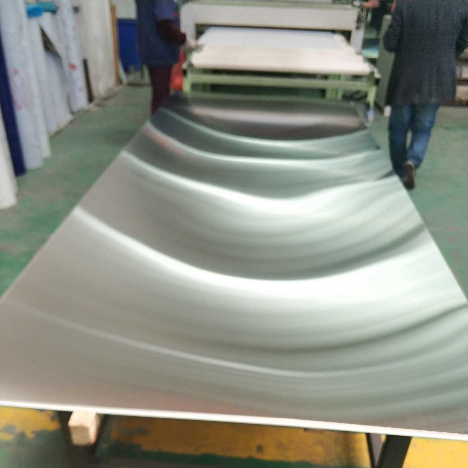  Cold Rolled 304 Stainless Steel Sheet NO.4 finish Din 1.4301 Thickness 2mm