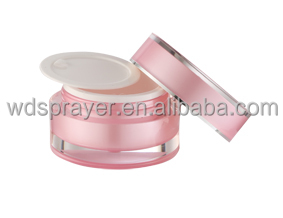PMMA Base Material 50g Cream Jar For Luxury Cosmetic Packaging