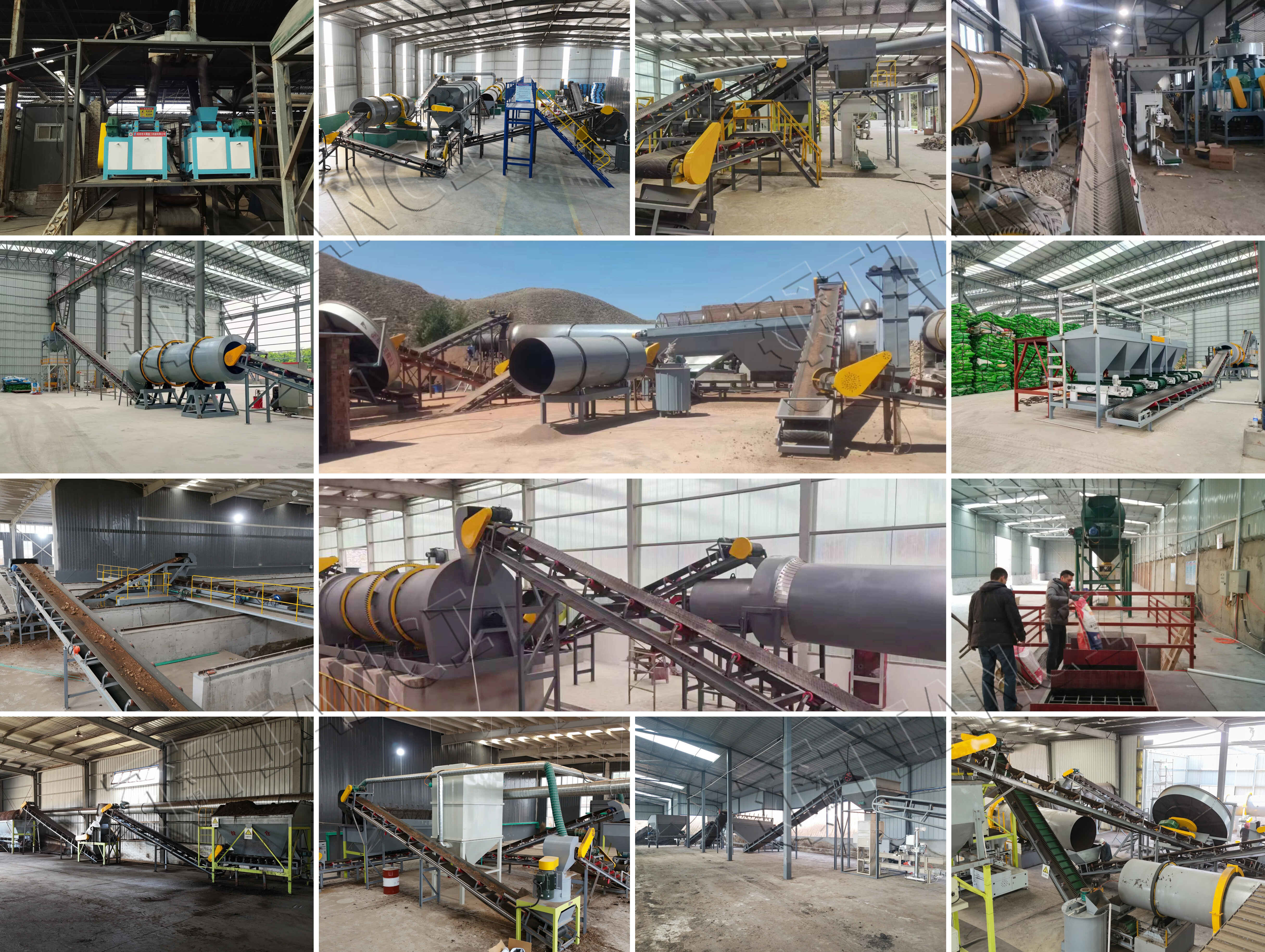 NPK Compound Fertilizer Mixing Equipment Bulk Blend Fertilizer Production Line